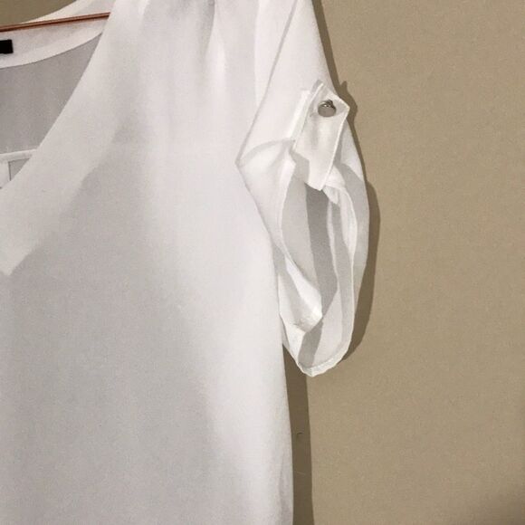 Chiffon v neck blouse‎ - Picture 3 of 5